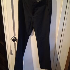Banana Republic Martin Black Wool Trouser – Size 8 – Tailored Career Pant